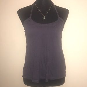 AEO purple halter top - XS